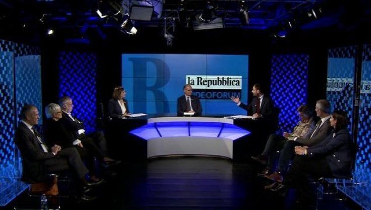 Letta al videoforum: "Il Pd è cambiato, batteremo le destre. Sì all’unità con i 5S in Ue. I 101 di Prodi? Mai il bis”