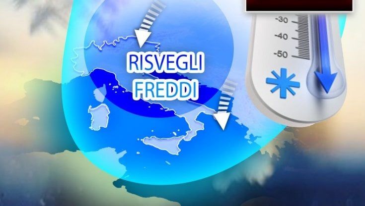 Previsioni meteo, temperature fredde al mattino, caldo durante il giorno