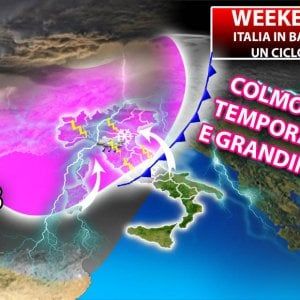 Meteo, nuovo weekend di piogge e temporali