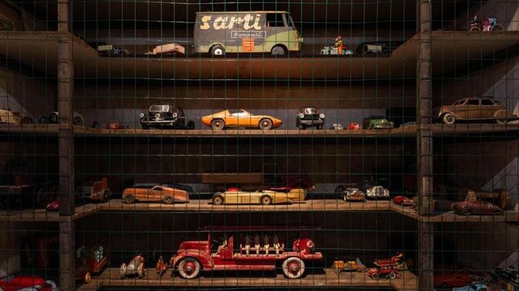 Al Museo dell’auto di Torino modellini e giocattoli diventano opere d’arte