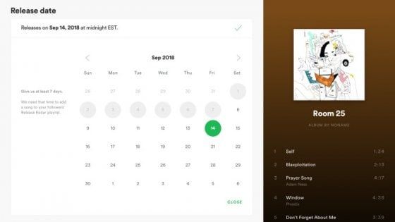 Spotify, gli artisti potranno caricare la propria musica da soli