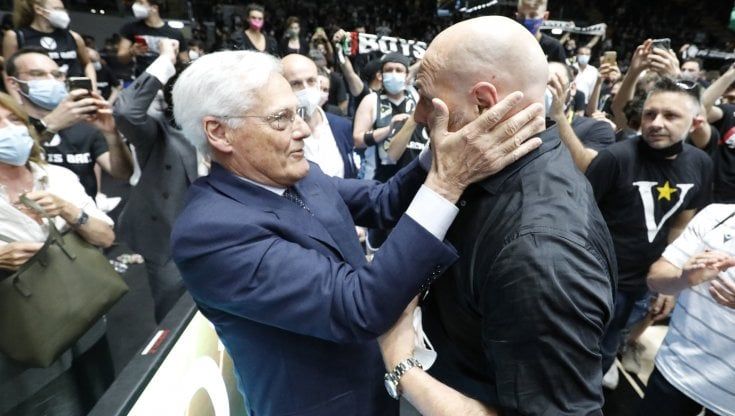 Virtus campione, la voce del patron: "Gioco per vincere, questo è lo sport"
