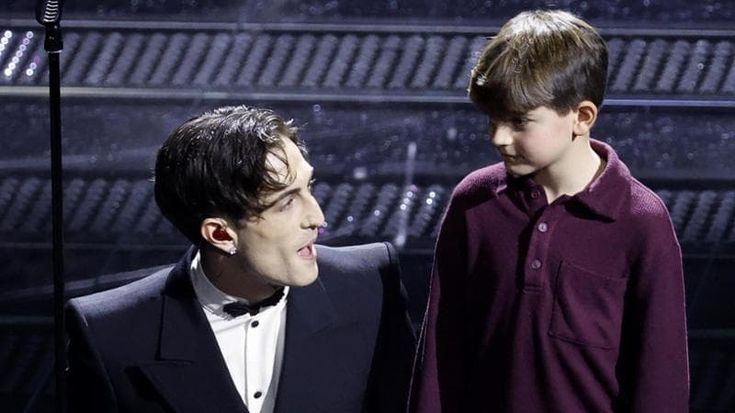 Chi è Vittorio, il bambino che si è commosso a Sanremo con Damiano David e Alessandro Borghi