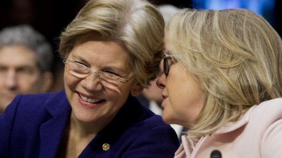Usa, possibile ticket al femminile. Warren appoggia Clinton, Hillary: "Sarebbe un ottimo vice"