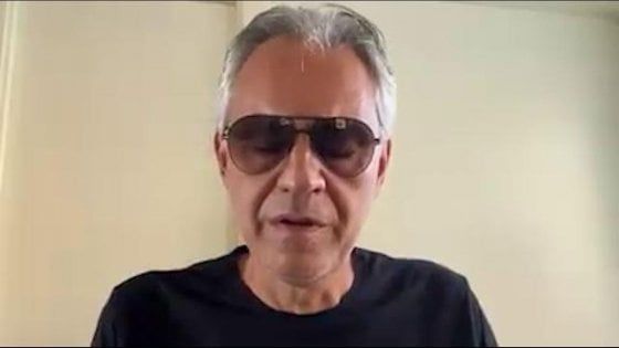 Bocelli chiede scusa per le parole al convegno negazionista: "Tutta la mia famiglia colpita dal Covid-19"