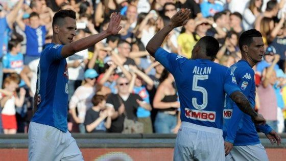Scudetto al Napoli, almeno secondo le statistiche del Cies