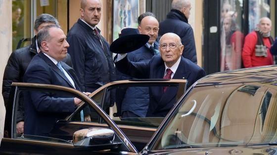 Napolitano, il rione Monti saluta il ritorno a casa del "suo" presidente