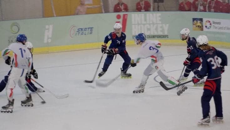Europei hockey inline, Italia nella storia con l'oro dell'under 17