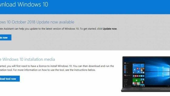 Microsoft, riparte la distribuzione dell'October Update per Windows 10