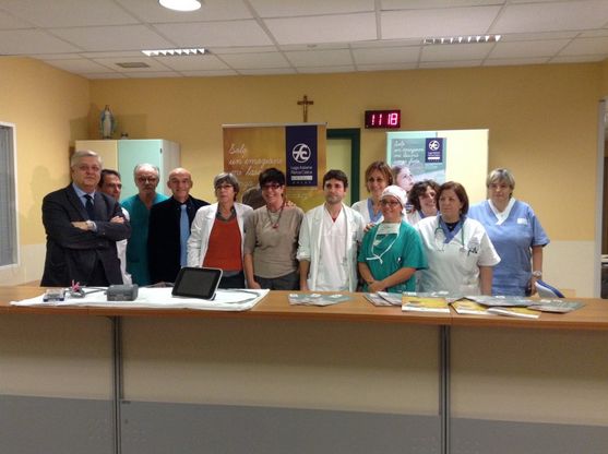 Donazione della Lega Fibrosi Cistica all'ospedale di Parma