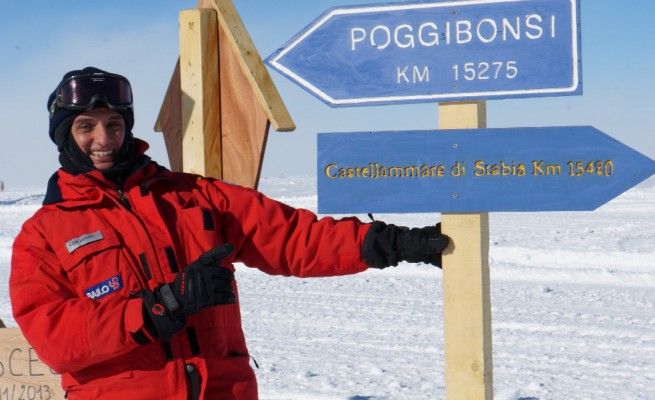 Un campano tra i ghiacci, <br />la missione di Leone al Polo Sud