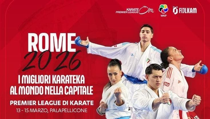 Roma capitale del karate mondiale: i migliori atleti pronti a sfidarsi al PalaPellicone di Ostia