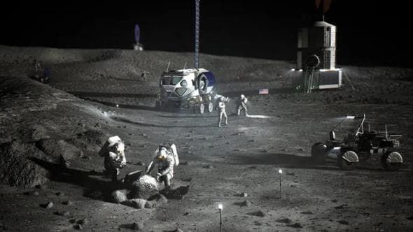 Alcuni microbi potrebbero sopravvivere sulla Luna e per la NASA questo è un grande problema