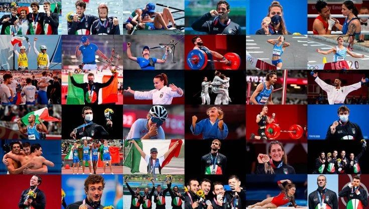 Olimpiadi, le 40 medaglie dell'Italia vinte a Tokyo 2020