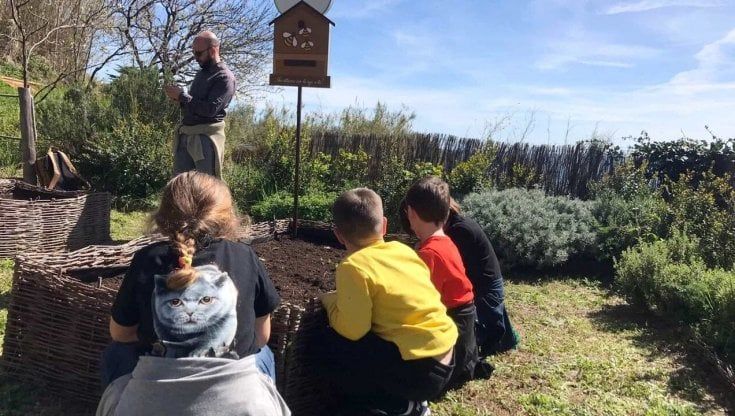 Genova, i bimbi che piantano "fiori amici" per far tornare le api