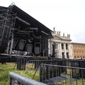 Concertone primo maggio, area rossa e metal detector a Roma