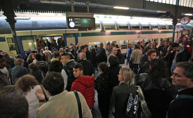 Incendio a Principe<br />Fermi tutti i treni