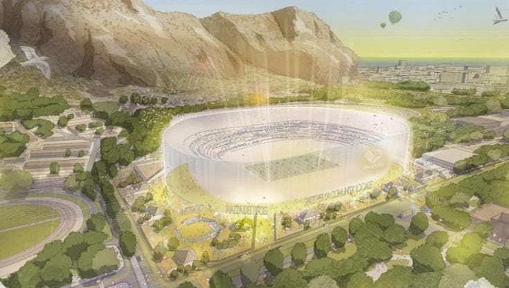 Uno stadio per Uefa 2032: verde, stalli e 40 mila posti