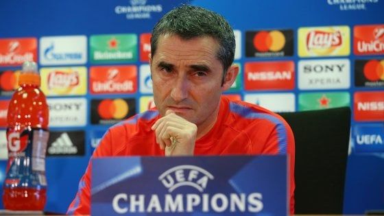 Champions, Valverde avverte il Barcellona: "Essere favoriti non ci fa vincere"