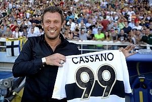 Parma, &egrave; il Cassano day<br />"Voglio finire alla grande"