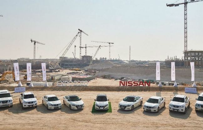 Nissan, una flotta elettrica per Expo 2020 Dubai