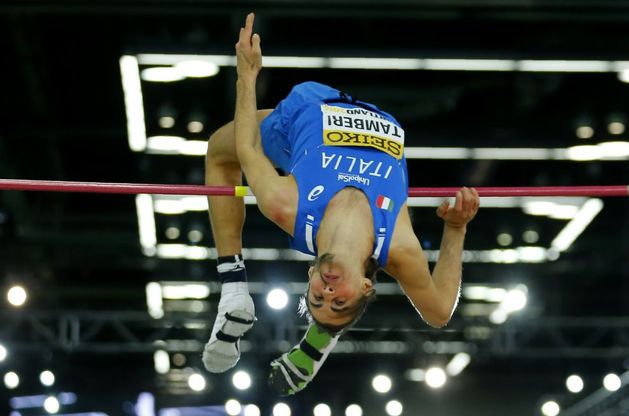 Atletica, il salto d'oro di Tamberi 