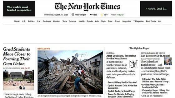 Il New York Times rinuncia ad Apple News: contenuti rimossi