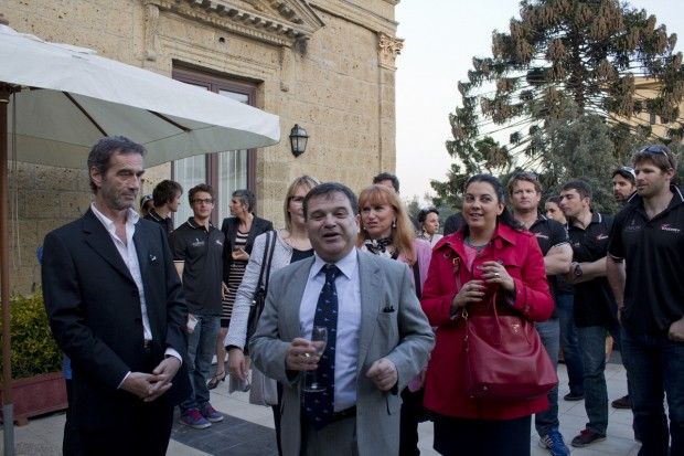 Energy Team, cocktail al consolato francese