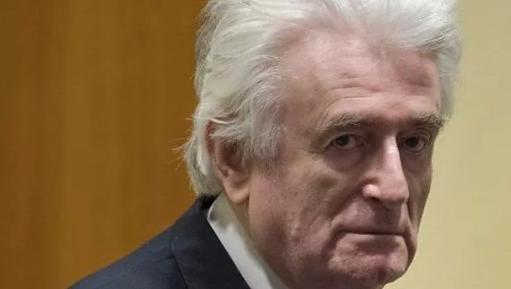 Karadzic, il boia di Srebrenica, trasferito sull'isola di Wight
