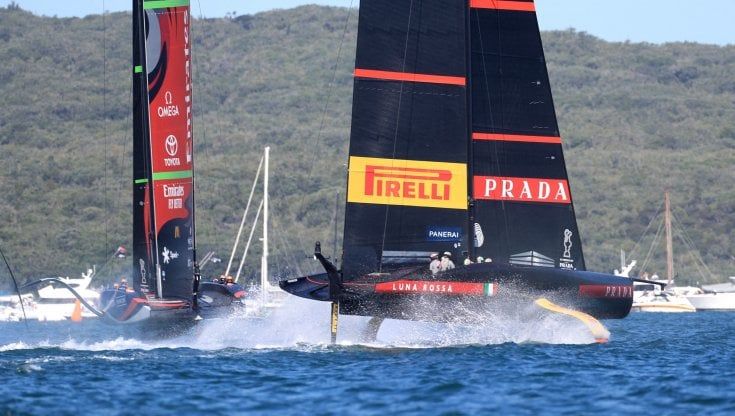 America's Cup, Luna Rossa domina, poi sbaglia partenza: con New Zealand è 3-3