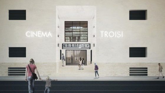 Sala Troisi, la rinascita col Cinema America: riapre nel 2020, schermo da 13 metri, bar e  biblioteca aperta h24