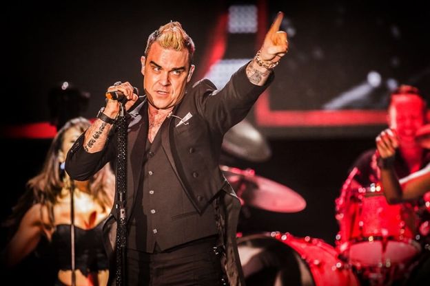 Robbie Williams al Lucca Summer Festival 