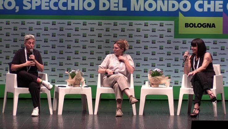 Repubblica delle Idee 2023, La Torre: "Che successo la condanna di Fdi per la foto dei due papà"