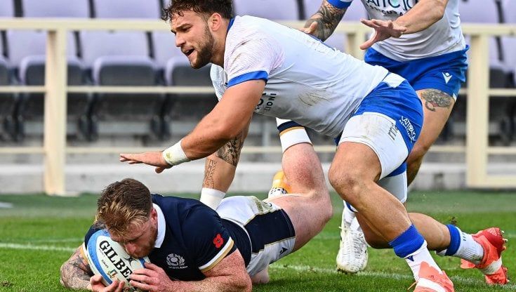Rugby, Autumn Nations Cup: niente da fare per l'Italia, vince la Scozia