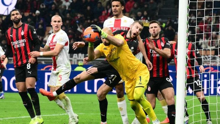 Il Milan si salva, Leao riprende il Genoa nel recupero: 1-1. Stanciu sbaglia un rigore al 99'