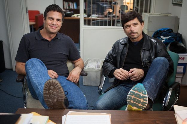 "Spotlight",  attori e veri giornalisti del Boston Globe 