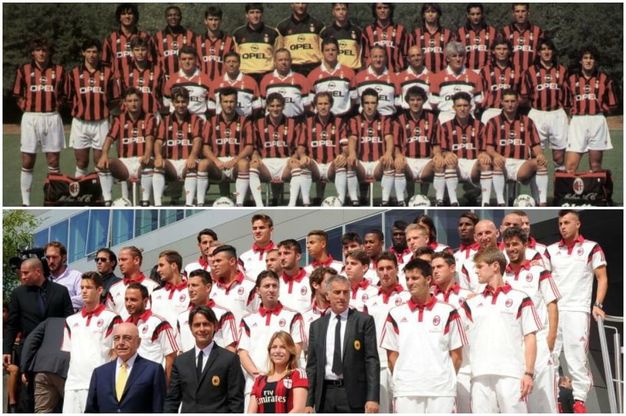 Milan 1995 vs. Milan 2015: vent'anni dopo il confronto &egrave; impietoso