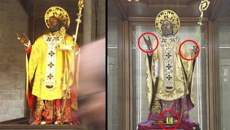 A Bari clamoroso furto nella Basilica di San Nicola, violata la teca del patrono: rubati l'anello del santo, il libro sacro e le offerte