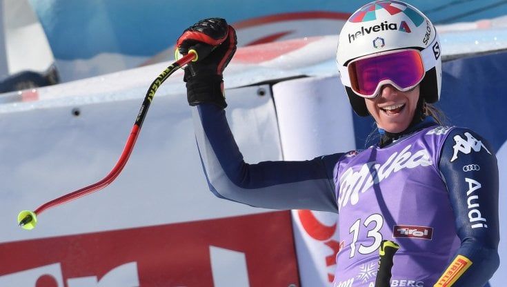 Sci, Cdm: Bassino seconda nel superG di St. Anton
