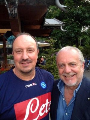 Benitez, progetti sul Napoli<br />"Abbiamo il dinero"