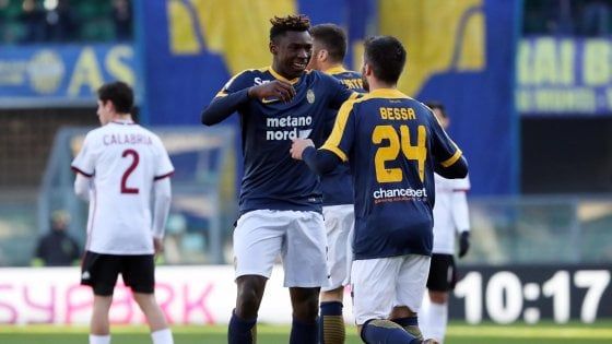 Verona-Milan 3-0, i rossoneri affondano al Bentegodi
