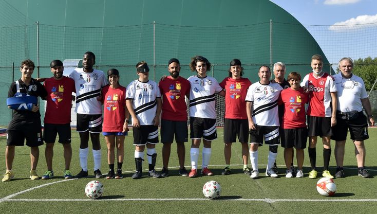 A Parma la sfida dell'inclusione: in campo atleti non vedenti 