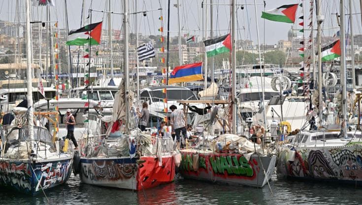 Riparte la Flotilla, la Sicilia si mobilita per il popolo palestinese
