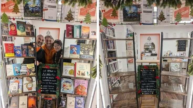 Gli insegnanti della scuola si tassano e ‘svuotano’ la vetrina per salvare la libreria di quartiere