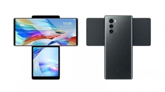 LG, arriva smartphone Wing: sotto al display rotante un altro schermo