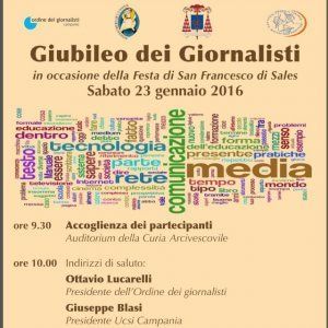 Il "Giubileo dei giornalisti" nell'Auditorium della Curia di Napoli 