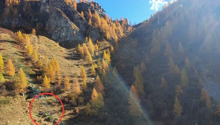 Gressoney, escursionisti travolti da una scarica di sassi provocata dal passaggio di stambecchi
