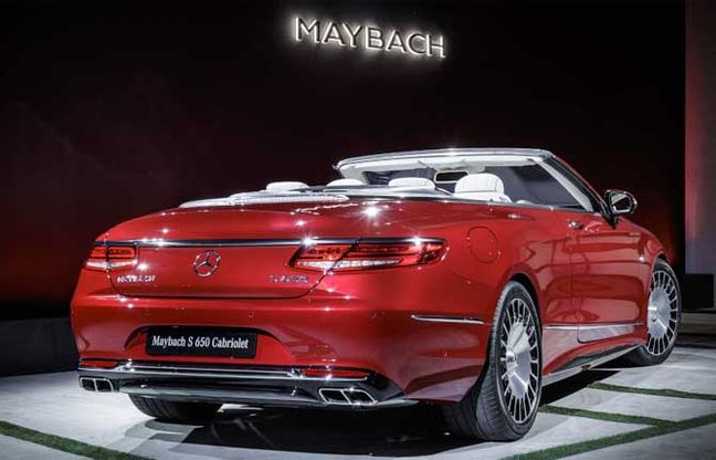 S 650, la prima cabriolet Mercedes-Maybach