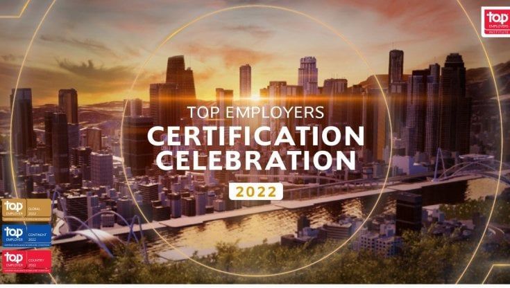 Sono 131 le aziende premiate con la certificazione Top Employers Italia 2022 per il successo in ambito HR