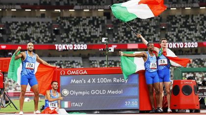 Uno sprint tra forza e lacrime, l'impresa d'oro della staffetta azzurra